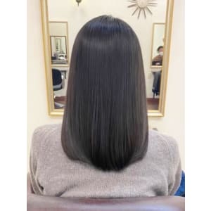 艶髪×クラシカルセミロング♪縮毛矯正<二子玉川店>