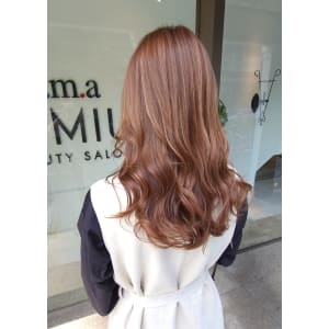 ゆるふわセミロング　