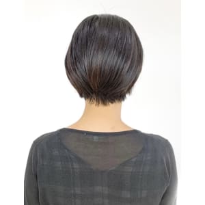 ショートカット/ダークブラウン/白髪染め/30代40代50代 - QUALIS 上福岡店【クオリスカミフクオカテン】掲載中