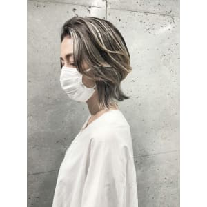 ★ホワイト系ハイライトデザイン★