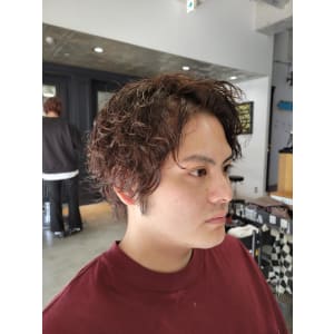 メンズパーマスタイル