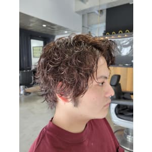 メンズパーマスタイル