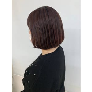 ボブ/ストレートボブ/ダークブラウン/30代40代50代/ - QUALIS 上福岡店【クオリスカミフクオカテン】掲載中