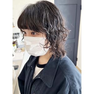 ウルフ×パーマ