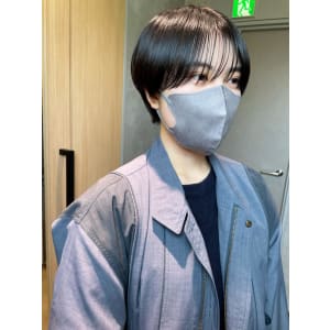 【YOKE】ショートヘア/シースルーバング