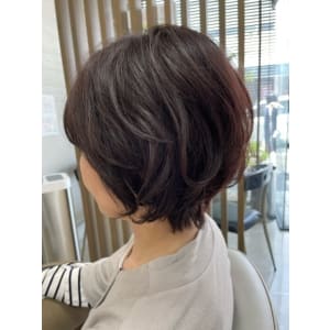 前下がりショート - Hair Make SAMSARA 宮脇店【サンサーラ】掲載中