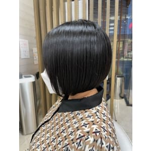 切りっぱなしボブ - Hair Make SAMSARA 宮脇店【サンサーラ】掲載中