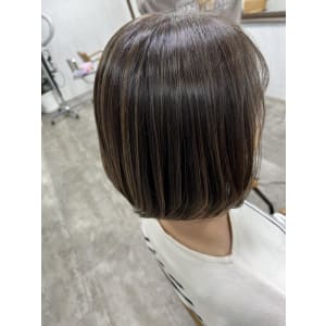 白髪ぼかしハイライト20代30代40代￥15400