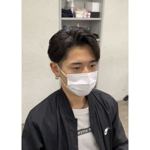 サイドパート/かきあげ/耳かけ/メンズ/￥5280