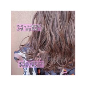 【W-ワット 担当田辺貴裕】ブリーチなし♪ピンクアッシュ