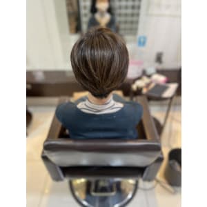 美髪イルミナカラー、リタッチ