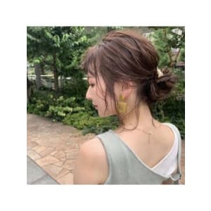 【W-ワット-新宿店 】＊大人かわいい♪ゆるふわヘアセット＊