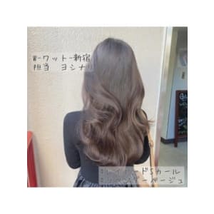艶髪×ヨシンモリスタイル担当ヨシナリ
