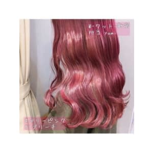 【W-ワット-新宿店 担当yumi】ラズベリーピンク