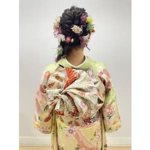 miu&伊藤夏海 成人式ヘア◎