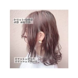 【W-ワット-新宿店たなべ 】＊アッシュピンク＊