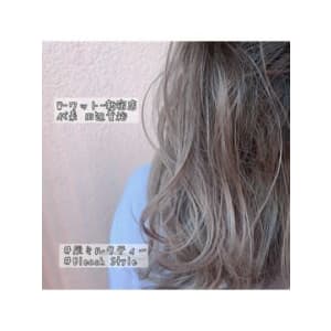 【W-ワット-新宿店 田辺】透明感抜群 灰ミルクティー