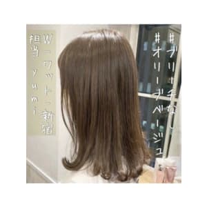 【W-ワット-新宿店 yumi】オリーブベージュ - W(ワット)原宿店【ワットハラジュク】掲載中