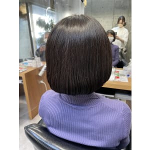ナチュラル小顔効果ボブ/大人可愛い20代30代40代