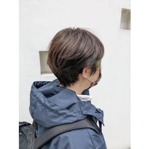 ショート×フェイスフレーミング♪グリーン【我孫子】 - AVENIR 我孫子店【アブニールアビコテン】掲載中