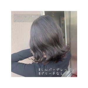 【ワット新宿店Satomi】3Dカラー×ダークグレーアッシュ