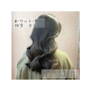 Wワット原宿＊韓国レイヤー×オリーブベージュ○