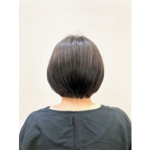 ショートボブ/ショート/丸み/白髪染め/30代40代50代/ - QUALIS 上福岡店【クオリスカミフクオカテン】掲載中