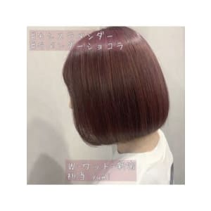 【Ｗ-ワット-原宿 】ラベンダーショコラ ミニボブ