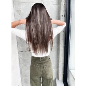★ロングヘアに映える★オリジナルハイライト