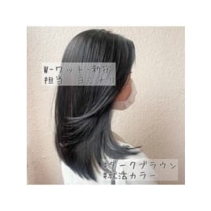 W-ワット-原宿店＊暗髪で就活カラー