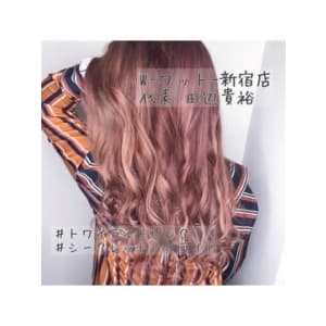 【W-ワット-原宿店 】モテ可愛♪トワイライトピンク