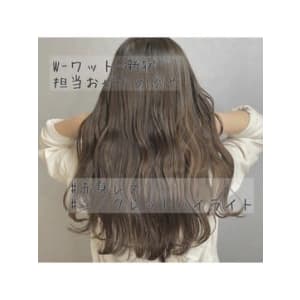 【W-ワット-原宿店 】＊シークレットハイライト＊