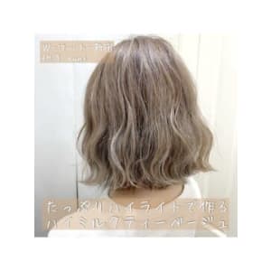【W-ワット-原宿店】 ハイミルクティーベージュ