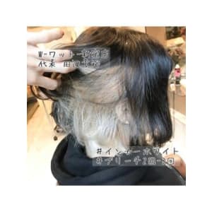 【W-ワット-原宿店 】＊大人気♪インナーホワイト＊