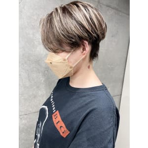 ★ショートデザインに映えるオリジナルハイライト★