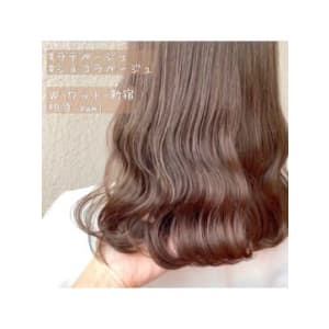 【W-ワット-原宿店 】ブリーチなし ラテベージュ