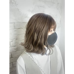ハイライトグレージュ10代20代11000円