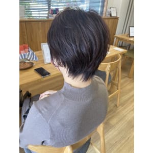 大人の丸みショート