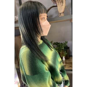 オン眉×ロング