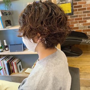 ショートのパーマスタイル◎