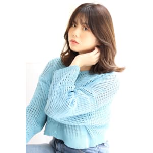 くびれヘア＊韓国風レイヤー　20代30代40代