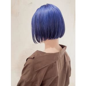 【Reir吉祥寺】*フレンチボブ+ネイビーブルー*