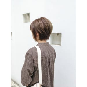 明るい白髪染め×前下がりショート【AVENIR我孫子】 - AVENIR 我孫子店【アブニールアビコテン】掲載中