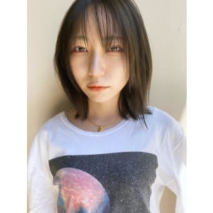 【CHESTER】カーキベージュ レイヤーカット 大人可愛い