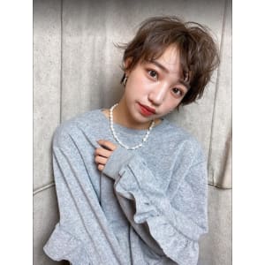 三軒茶屋　ショート　ショートパーマ　子犬パーマ　モテ　愛され