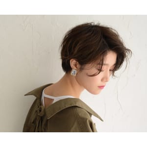 三軒茶屋　ショート　レディース　カット　ショートカット　小顔