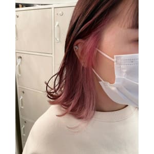 クリアなピンク☆ピンクインナーカラー - ACT 十条店【アクト ジュウジョウテン】掲載中