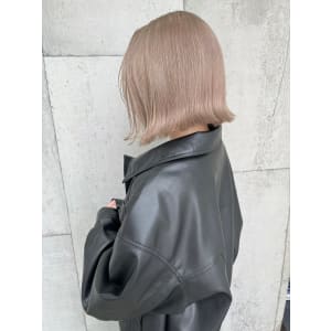 Rumor×ハイトーンミルクティーベージュ