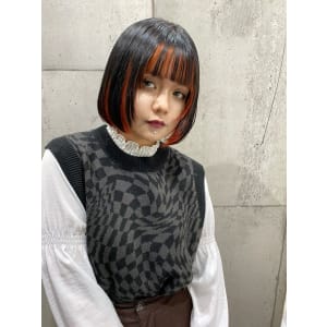 Rumor×オレンジコントラストブラック