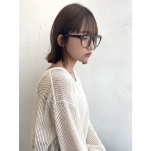 切りっぱなしボブ